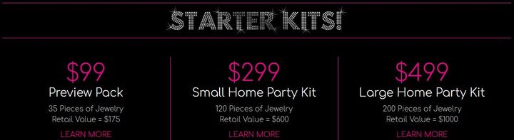 Paparazzi Jewelry Starter Kits