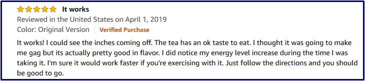 TeDivina Tea Feedback 1