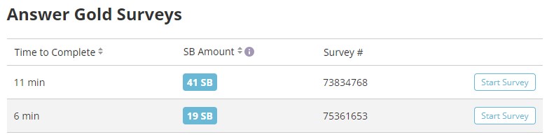 Swagbucks Surveys