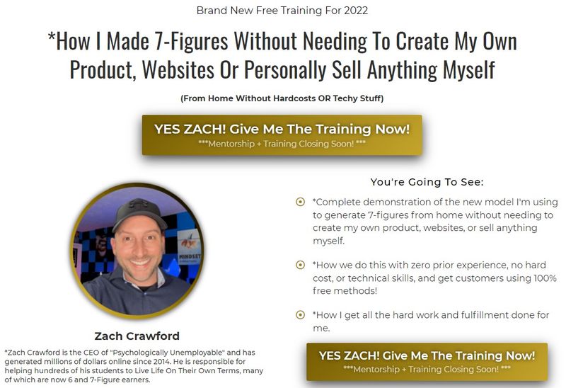 Top Earner Transformation Review - Zach Crawford