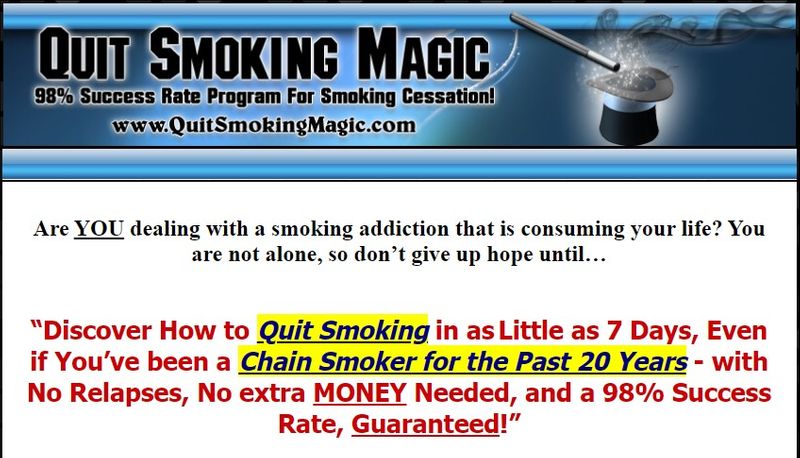 Quit Smoking Magic Affiliate Program