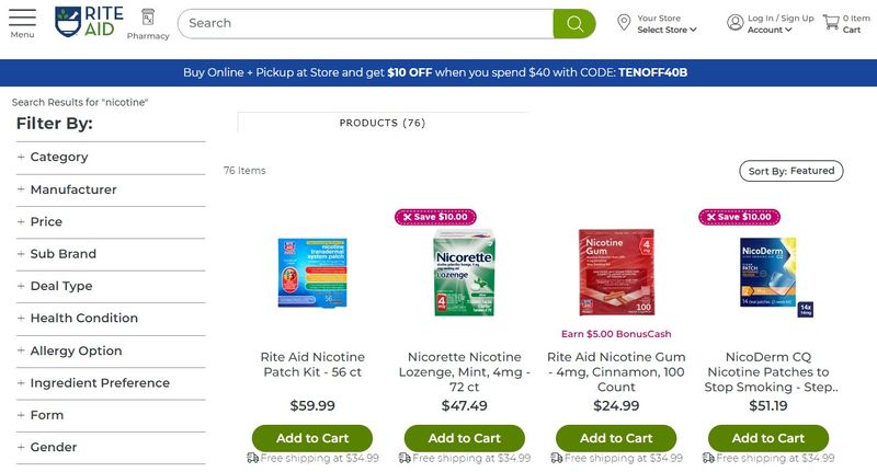 RiteAid Affiliate Program