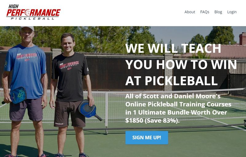 High-performance Pickleball Academy Affiliate Program