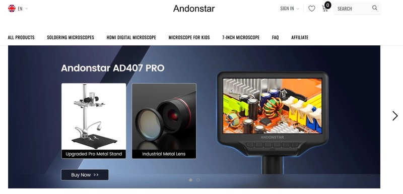 Andonstar Microscopes Affiliate Program