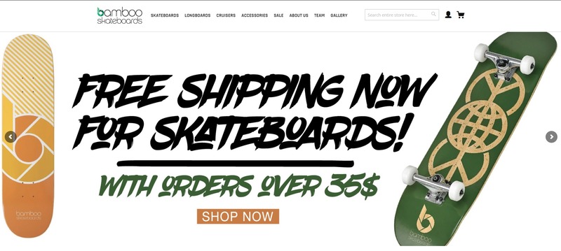 Bamboo Skateboards Affiliate Program