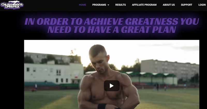 Calisthenics Lifestyle Affiliate Program