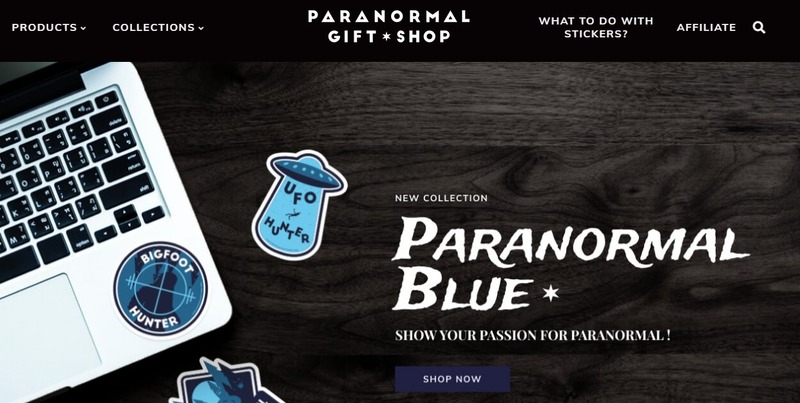 Paranormal Gift Shop Affiliate Program