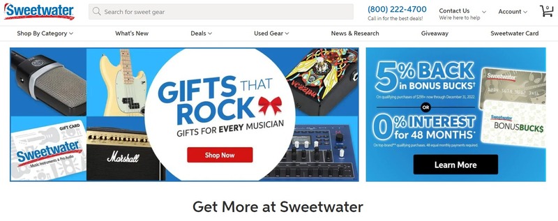 Sweetwater Affiliate Program