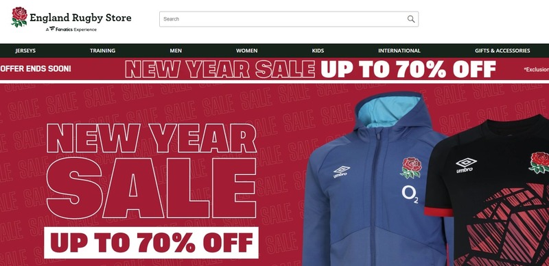 England Rugby Store Affiliate Program