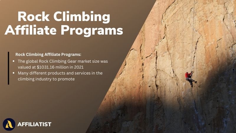 Rock Climbing Affiliate Programs