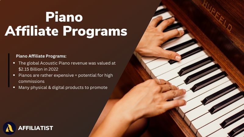 11 Piano Affiliate Programs To Make Music & Money