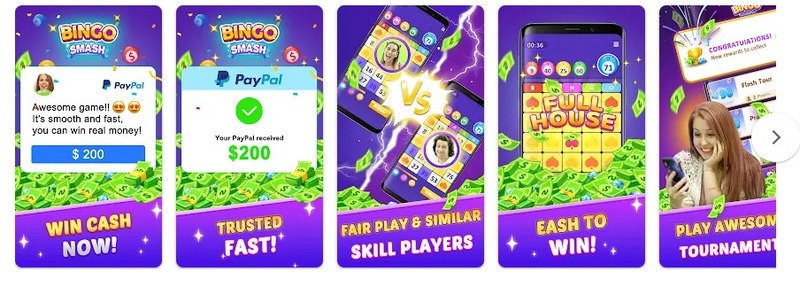 bingo smash app real money