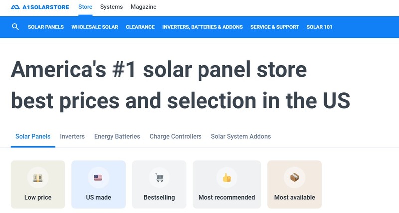 A1 Solar Store Affiliate Program